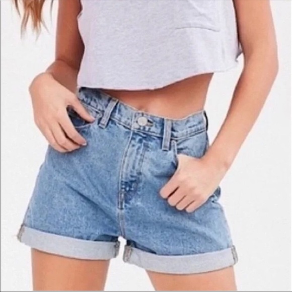 Urban Outfitters | Shorts | Bdg Urban Outfitters Mom Highrise Denim Shorts  | Poshmark